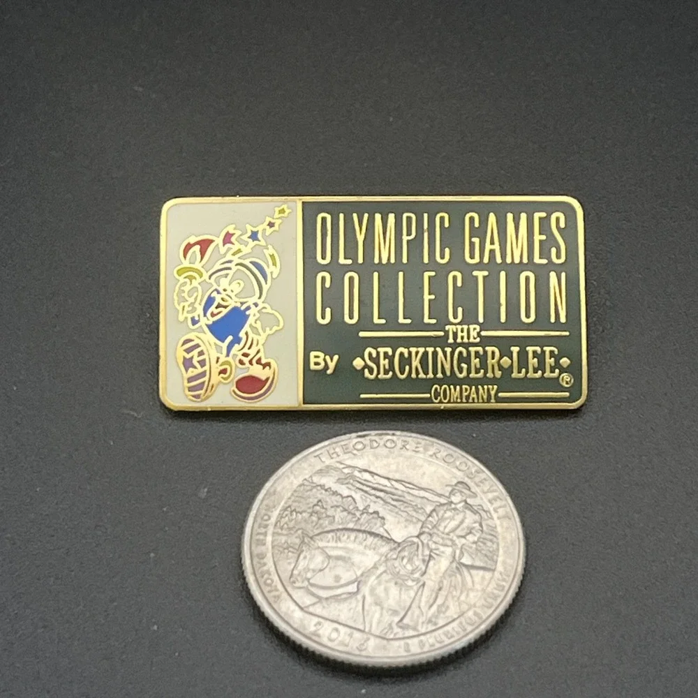 1996 Atlanta Olympic Games‎ Collection Seckinger Lee Izzy Mascot Lapel Hat Pin